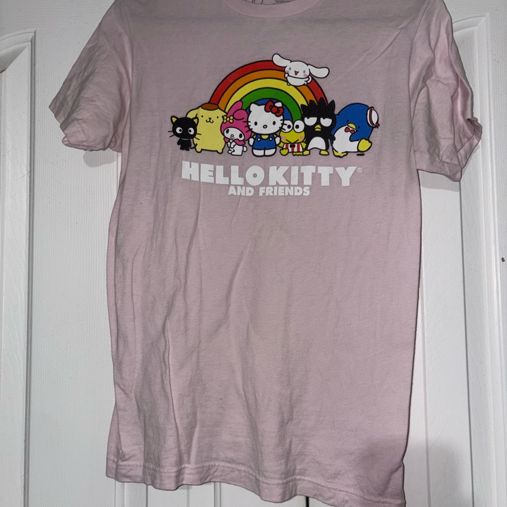 Light Pink Hello Kitty and Friends T-Shirt